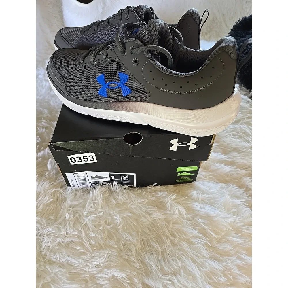 Under Armour Men's UA Charged Assert 10 Running Shoes Castlerock/Castlerock/Team